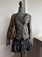 Original 2000s Vintage Grunge Pinterest Y2K archive Japan style Leather jacket