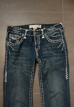 Y2K 2000s Vintage embroidered Fock Revival low waist bootcut Jeans diva Archive Pinterest