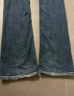 Y2K 2000s Vintage embroidered Fock Revival low waist bootcut Jeans diva Archive Pinterest